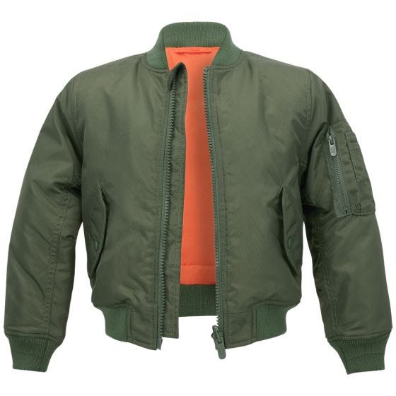 Brandit Veste Enfants MA1 - Olive