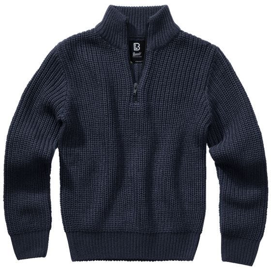Brandit Pull Enfants Marine Troyer - Navy