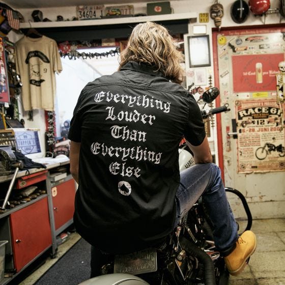 Brandit Chemise Motörhead - Noir