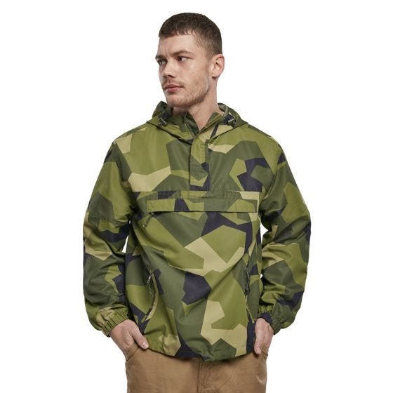 Brandit Coupe-vent Summer - Swedish M90 Camo