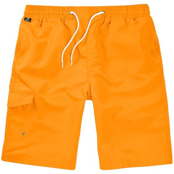 Brandit Short de bain orange