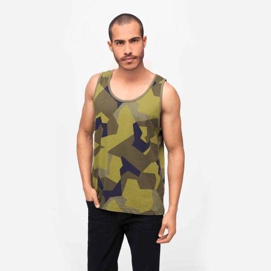 Brandit Débardeur - Swedish M90 Camo