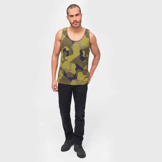 Brandit Débardeur - Swedish M90 Camo