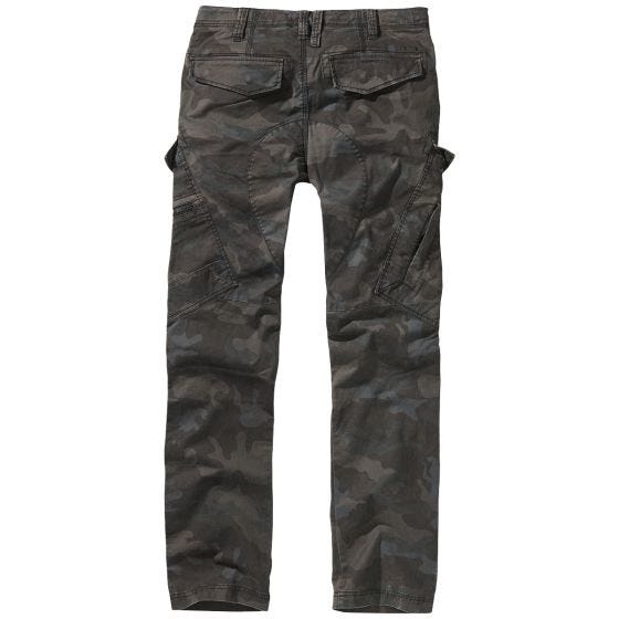 Brandit Pantalon Adven à coupe ajustée Dark Camo