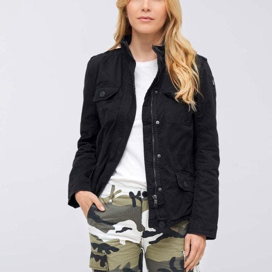 Brandit Veste Femmes Britannia - Noir