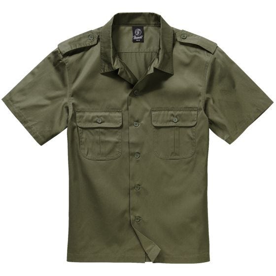 Brandit T-Shirt à manches courtes US vert olive