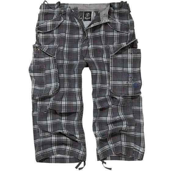 Brandit Pantacourt Industry gris foncé/violet