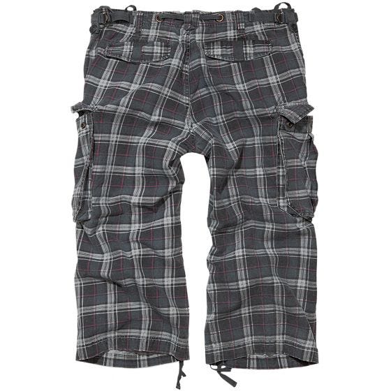 Brandit Pantacourt Industry gris foncé/violet