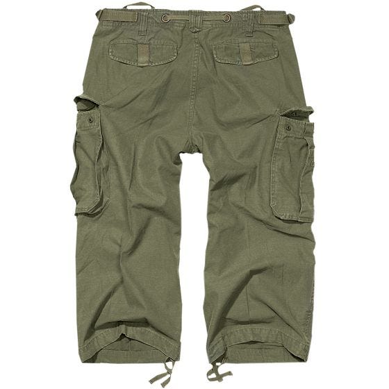 Brandit Pantacourt Industry Vintage vert olive
