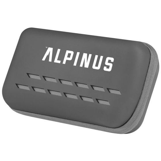 Alpinus Serviette en microfibres Active Alicante - gris