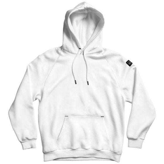 CLOMOD Sweat à capuche "Blank" - Blanc