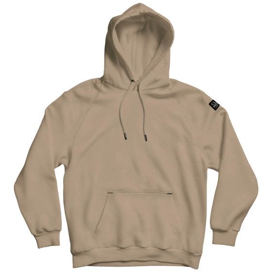 CLOMOD Sweat à capuche "Blank" - Tan Brown