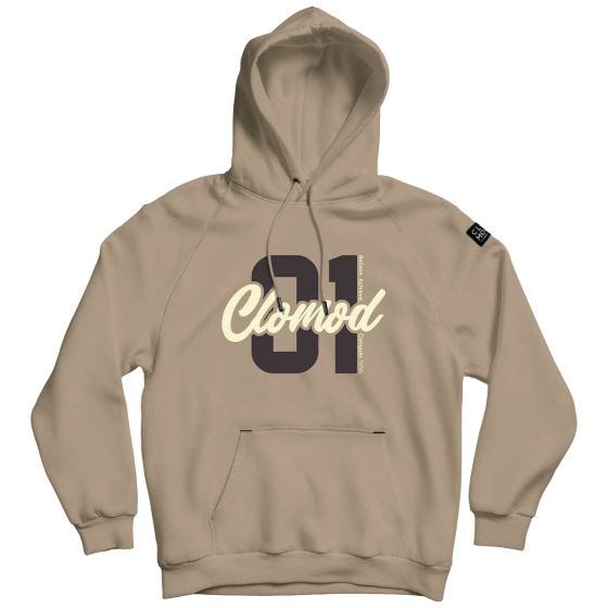 CLOMOD Sweat à capuche "One" - Tan Brown