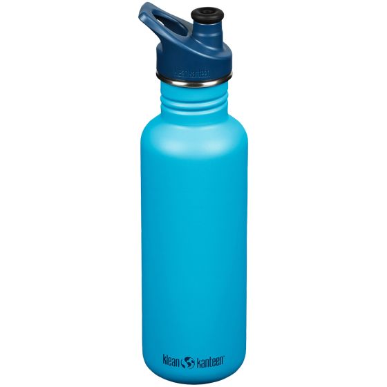 Klean Kanteen Gourde Classic 800 ml avec bouchon Sport - Hawaiian Ocean