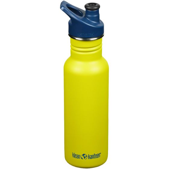 Klean Kanteen Gourde Classic 532 ml avec bouchon Sport - Green Apple