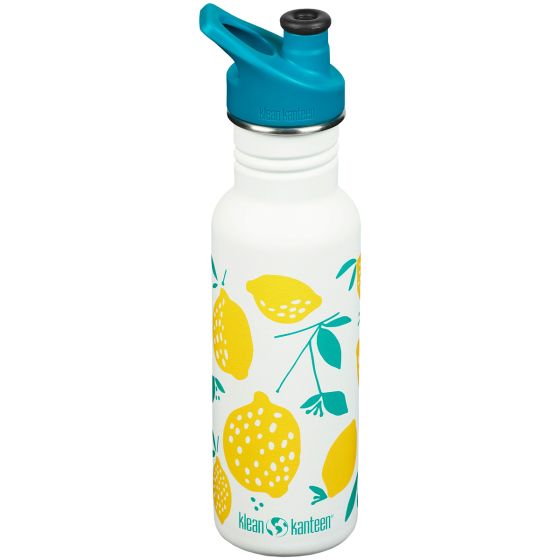 Klean Kanteen Gourde Classic 532 ml avec bouchon Sport - Lemon