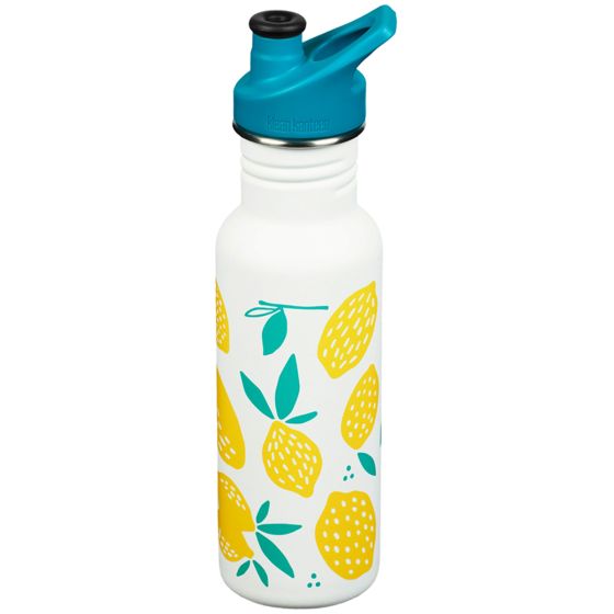 Klean Kanteen Gourde Classic 532 ml avec bouchon Sport - Lemon