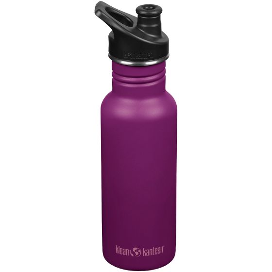 Klean Kanteen Gourde Classic 532 ml avec bouchon Sport - Purple Potion