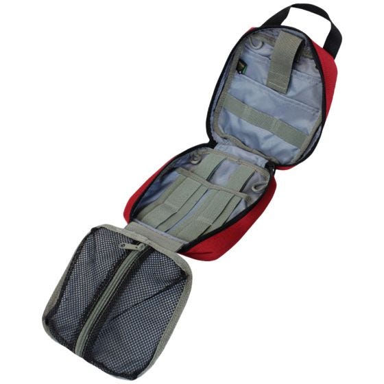 Condor Trousse de secours Rip-Away EMT rouge