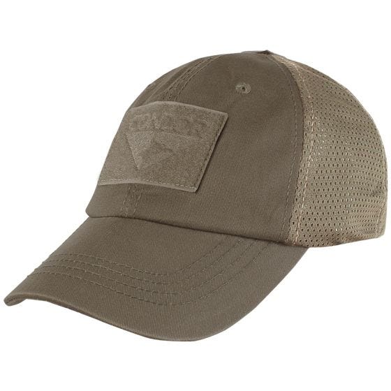 Condor Casquette tactique en mesh marron