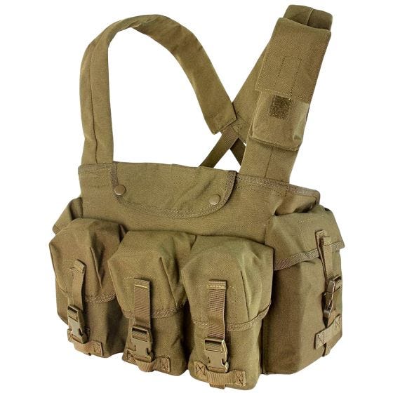 Condor Harnais de poitrine 7-Pocket - Coyote Brown