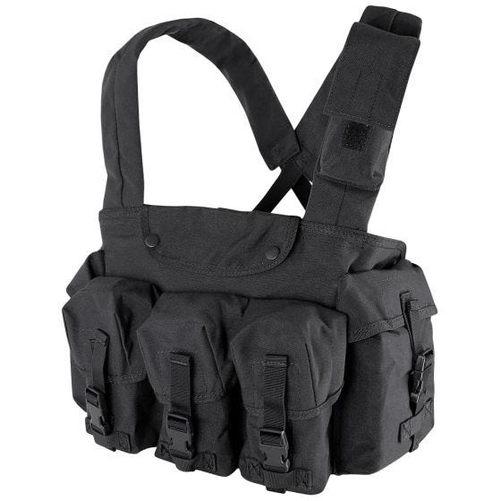 Condor Harnais de poitrine 7-Pocket - Noir