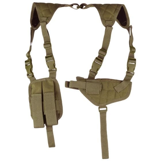 Condor Holster d'épaule en cordura Universal - Coyote Brown