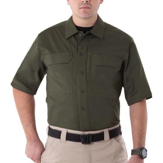 First Tactical T-shirt à manches courtes tactique pour homme V2 OD Green