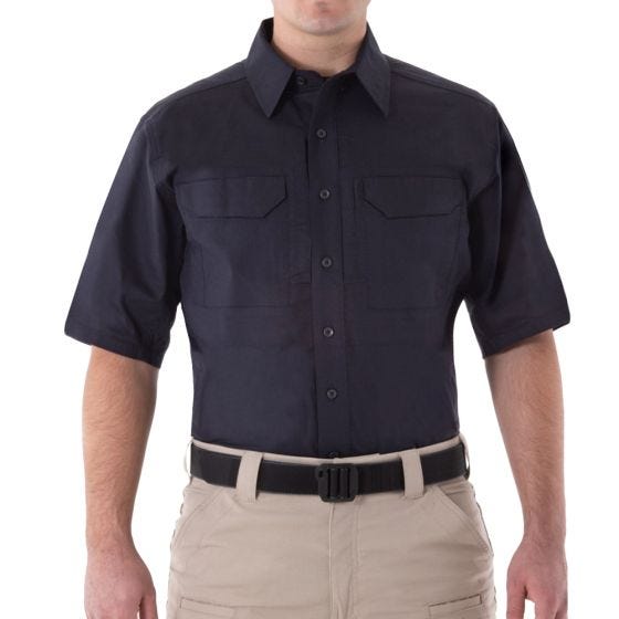 First Tactical T-shirt à manches courtes tactique pour homme V2 Midnight Navy
