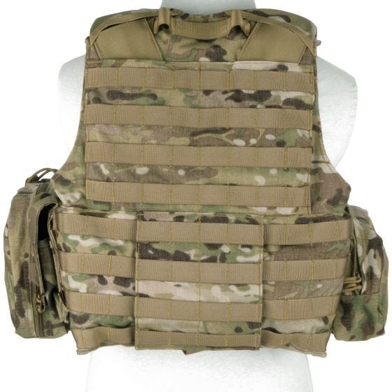 Flyye Gilet tactique Force Recon avec poches ver. Land MultiCam