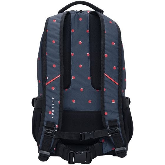 Forvert Sac à dos Study Louis - Navy Doubledots