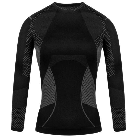 Alpinus Haut de sous-couche Active Longsleeve - Noir/Grey