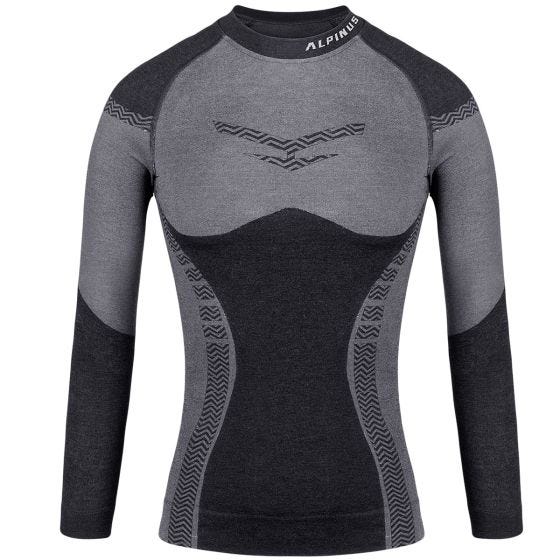 Alpinus Haut de sous-couche Pro Miyabi Edition Longsleeve - gris
