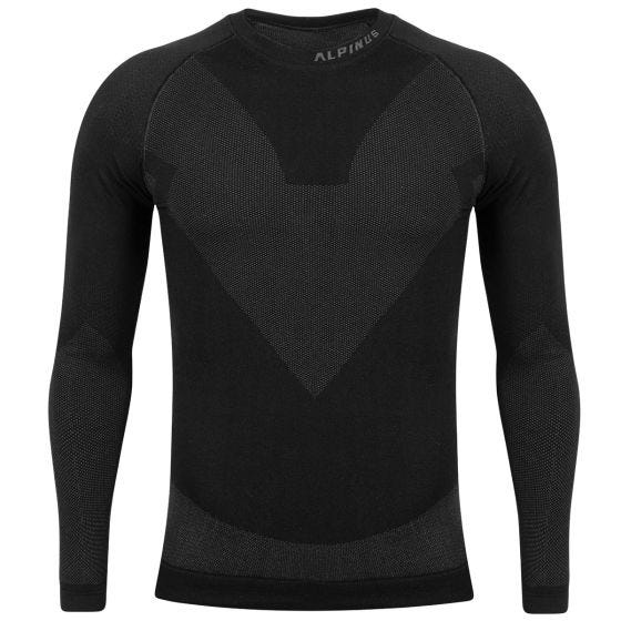 Alpinus Haut de sous-couche Pro Miyabi Edition Longsleeve - Noir