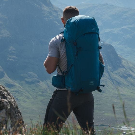 Highlander Sac à dos Pour des hommes Ben Nevis 52 L - gris