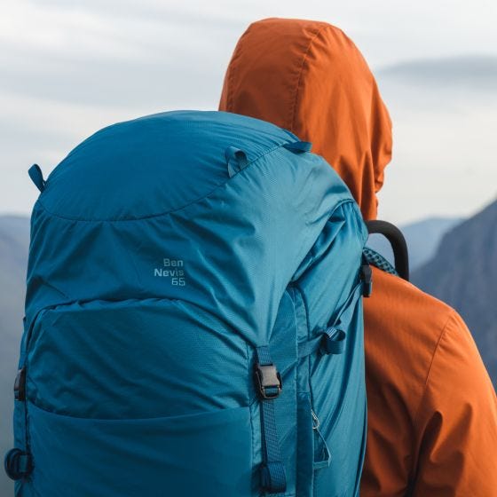 Highlander Sac à dos Pour des hommes Ben Nevis 52 L - gris
