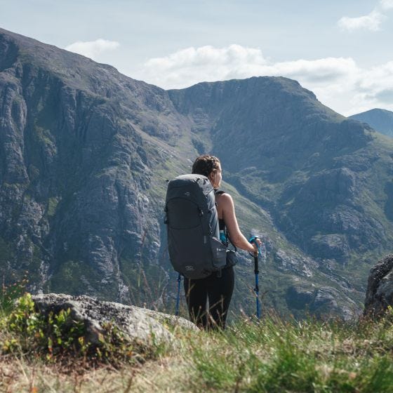 Highlander Sac à dos aux femmes Ben Nevis 52 L - Petrol