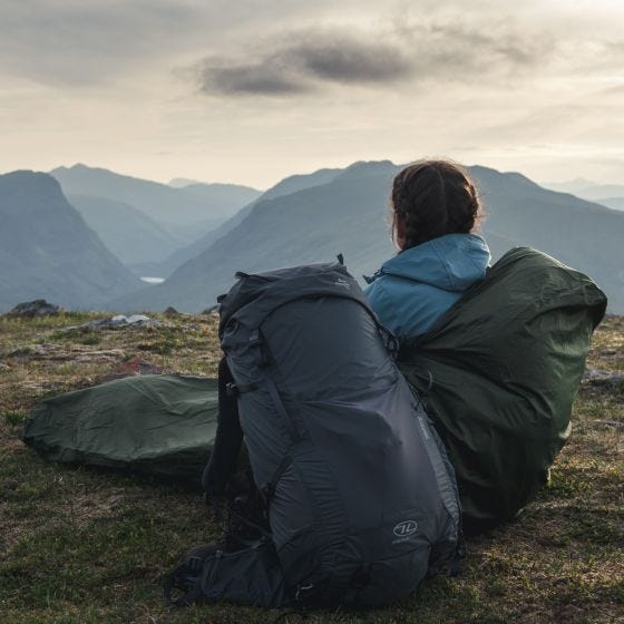 Highlander Sac à dos aux femmes Ben Nevis 52 L - Petrol