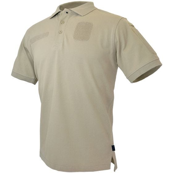 Hazard 4 Polo Loaded avec panneaux auto-agrippante pour pièce d'identité Desert Tan