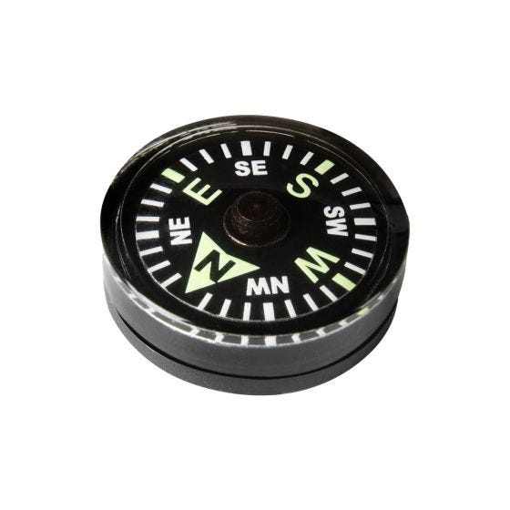 Helikon Boussole d'orientation Large Button - Noir