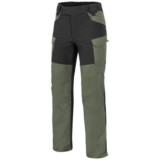 Helikon Pantalon Hybrid Outback DuraCanvas Taiga Green/noir