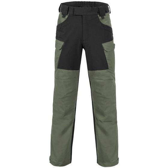 Helikon Pantalon Hybrid Outback DuraCanvas Taiga Green/noir