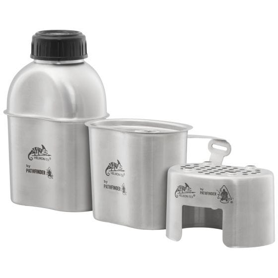 Helikon Set de cuisine Pathfinder - en acier inoxydable
