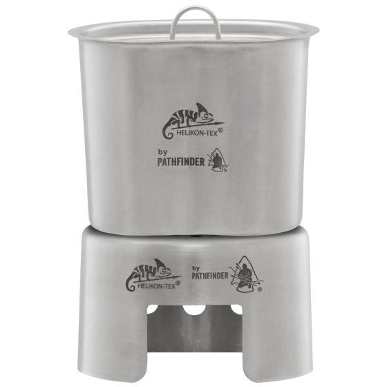 Helikon Set de cuisine Pathfinder - en acier inoxydable