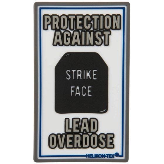 Helikon Écusson Lead Overdose - Blanc