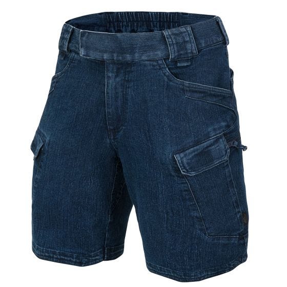 Helikon Short Urban Tactical 8.5" Denim Stretch - Marine Blue