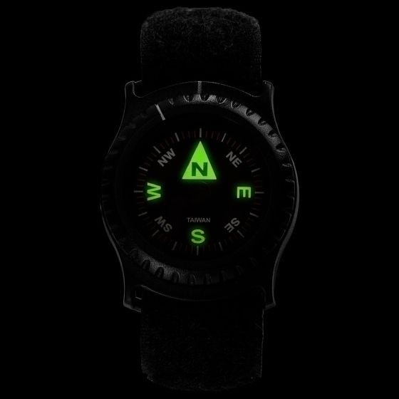 Helikon Boussole d'orientation Wrist - Noir