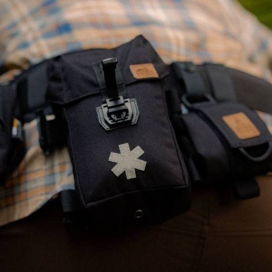 Helikon Trousse de secours Bushcraft - Rouge