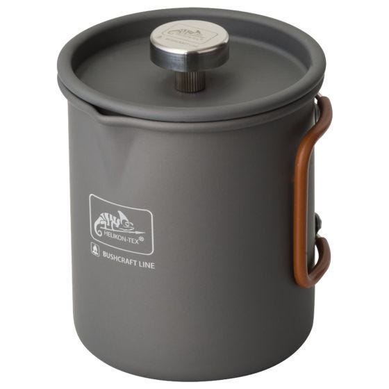 Helikon Tasse à café à presse Française Camp - gris