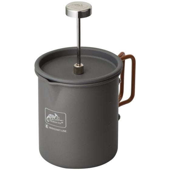 Helikon Tasse à café à presse Française Camp - gris